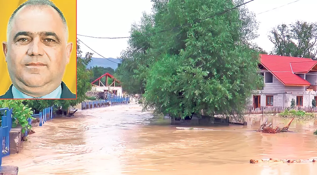 Primarul din Novaci se plânge că autorităţile nu l-au informat de iminența unei viituri