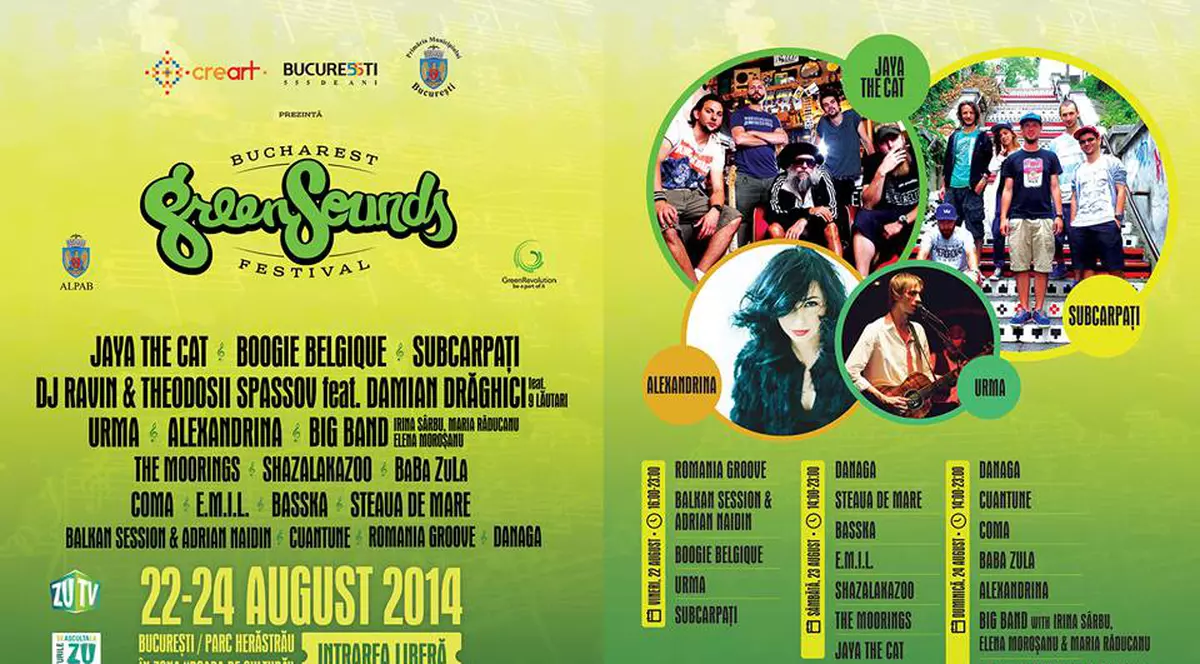 Concerte cu intrare liberă timp de 3 zile în Parcul Herăstrău 