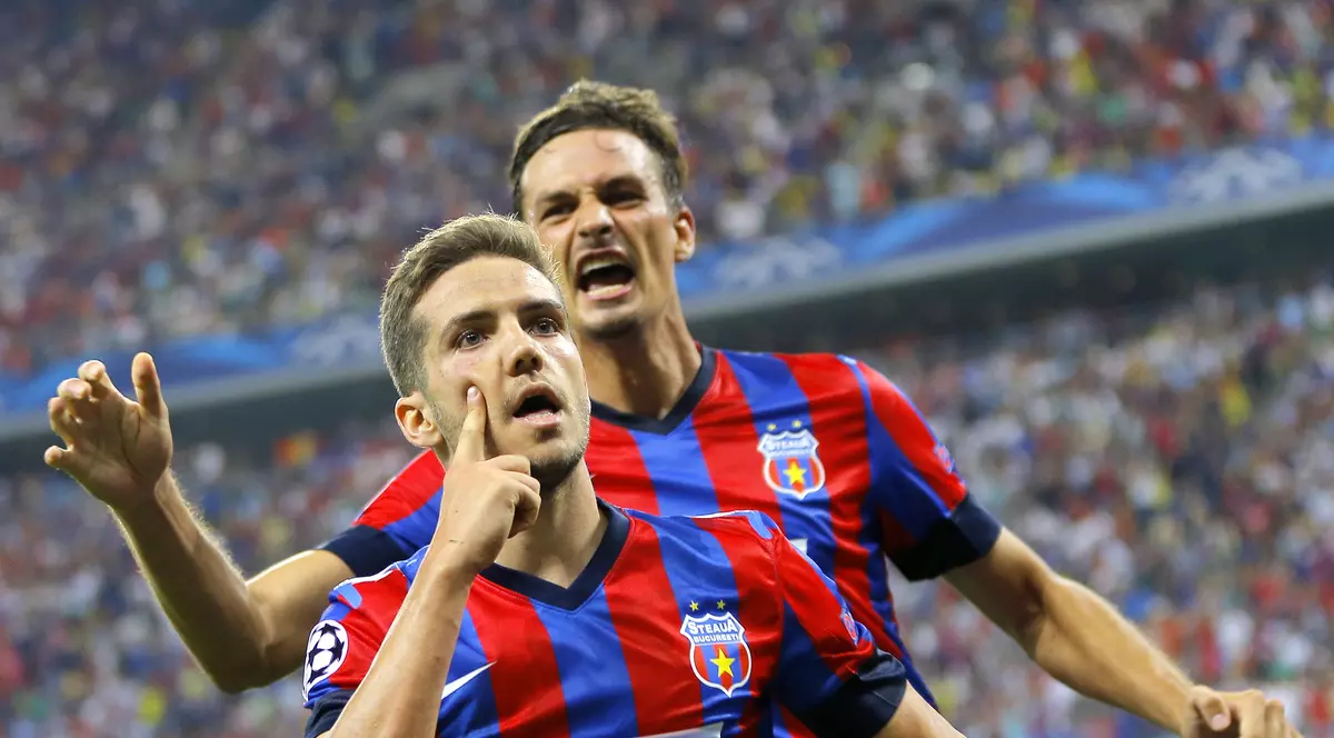 FOTO&VIDEO / Steaua - Ludogoreţ 1-0. Chipciu a adus victoria în minutul 88