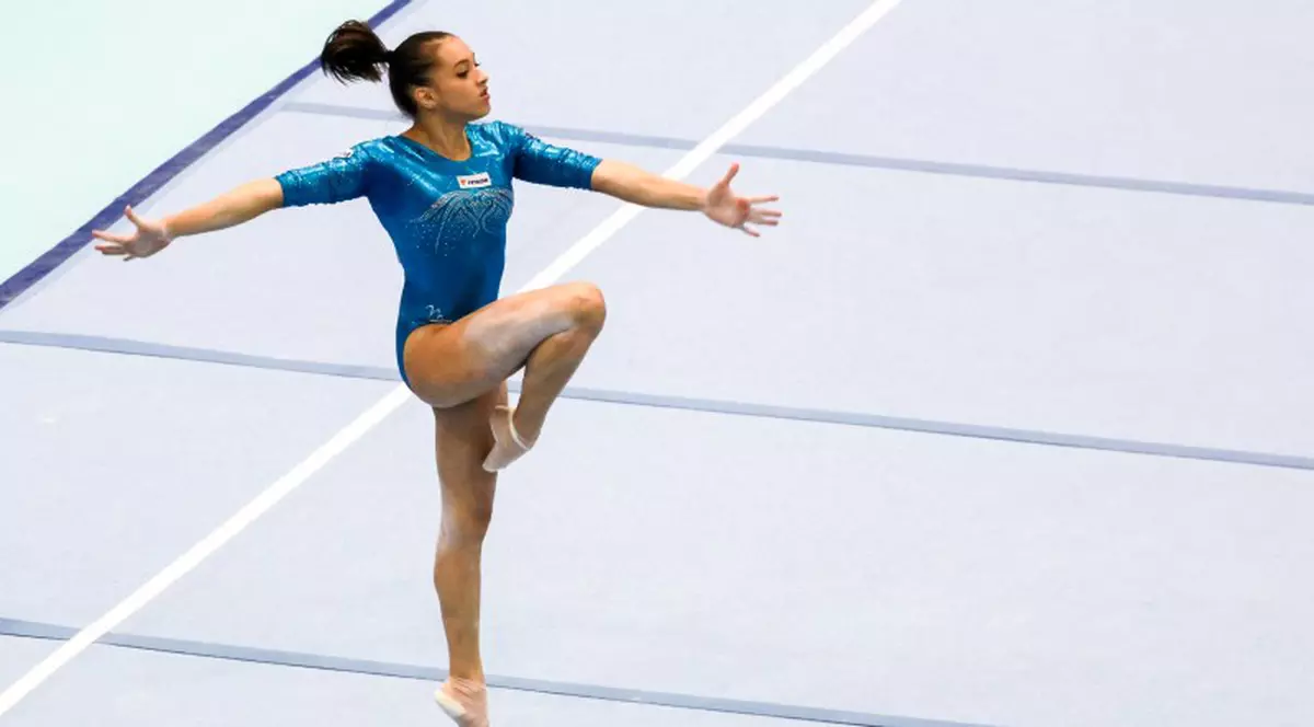 Larisa Iordache a dominat Naţionalele de gimnastică