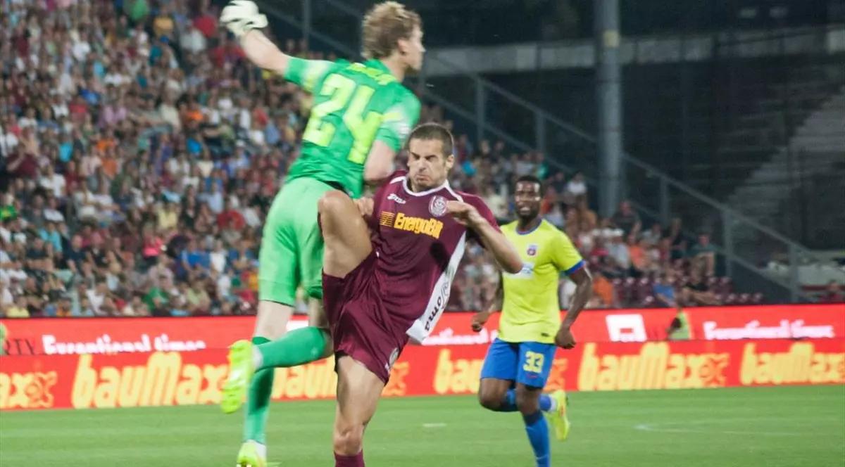 VIDEO / Negruţ, suspendat drastic pentru atacul asupra lui Arlauskis