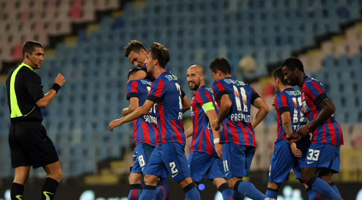VIDEO / Oţelul - Steaua 0-3. Roş-albaştrii au avut trei goluri anulate 
