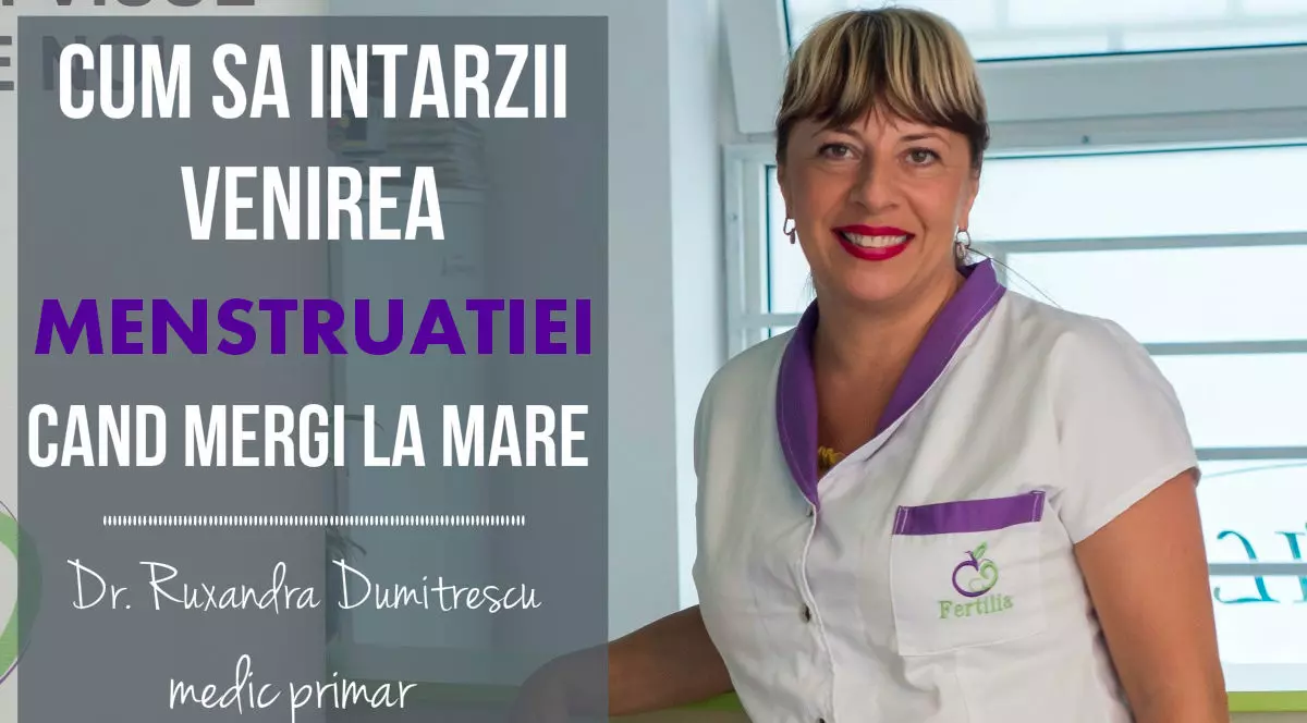 Întârzierea menstruaţiei când mergi la mare. Ce trebuie să ştii