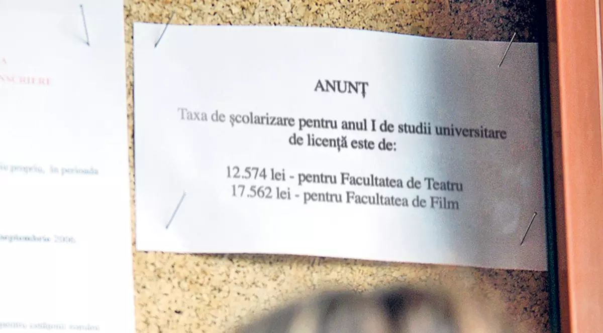 Statul plăteşte  20.000 € ca să te facă actor