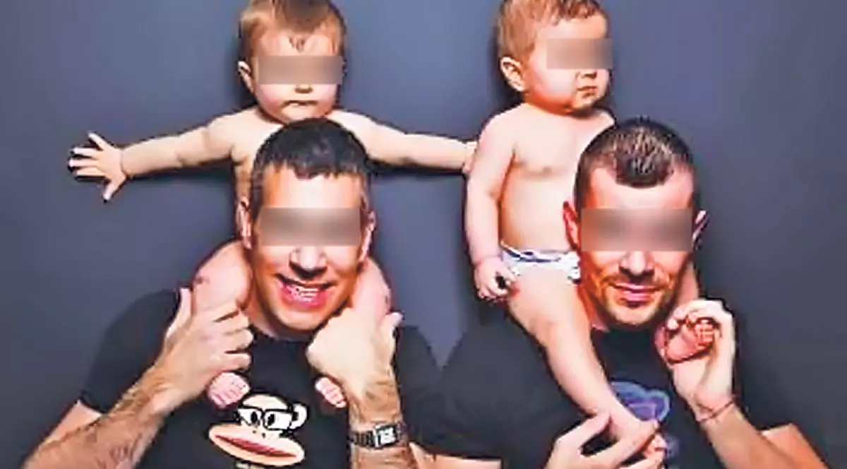 Ups! Mami şi tati sunt… bărbaţi