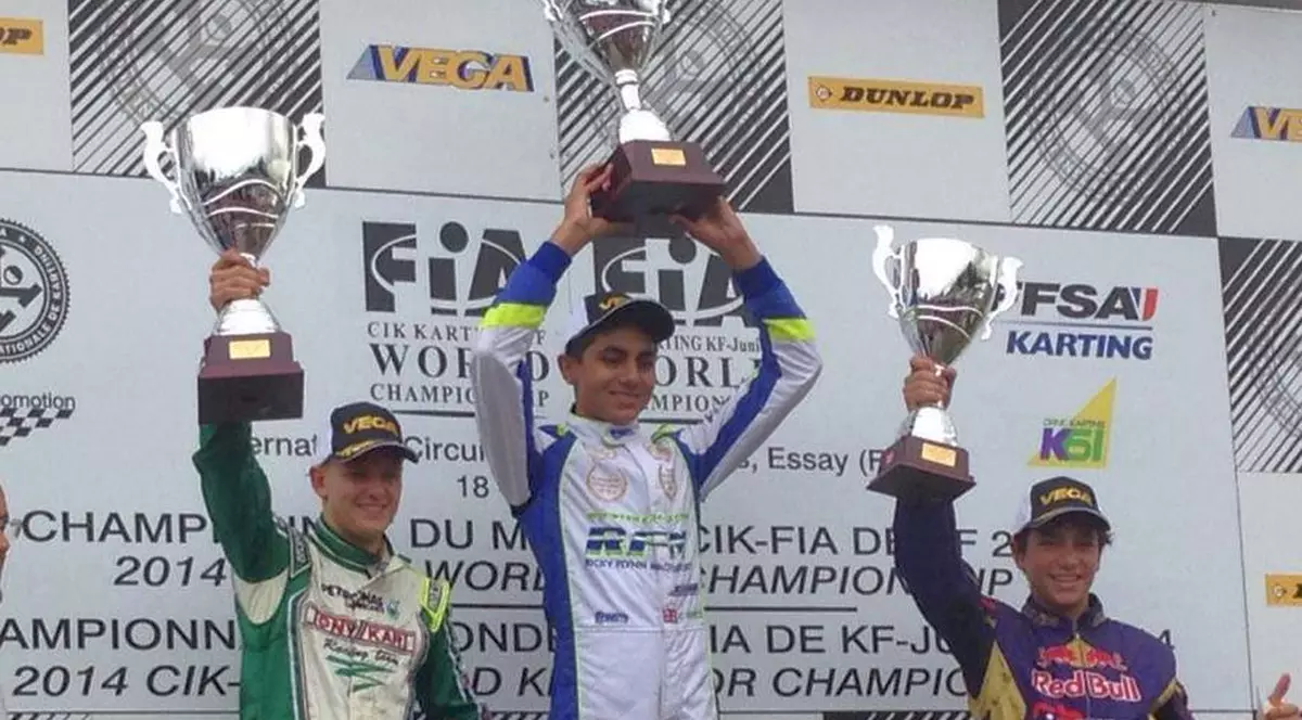 Fiul lui Michael Schumacher îi calcă pe urme tatălui său | VIDEO