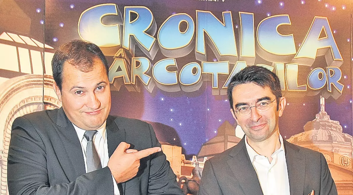 Gest de colegialitate la relansarea «Cronicii» | Găinuşă l-a iertat pe Huidu