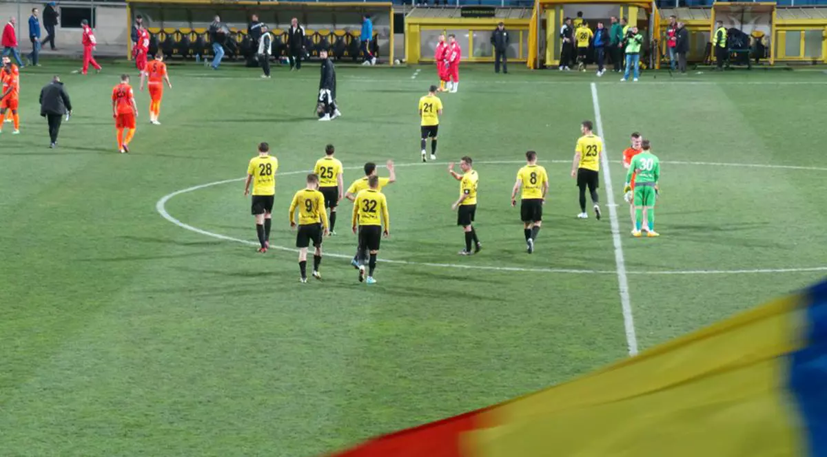 VIDEO/ Liga I: FC Braşov - Chiajna 4-1. ^"Stegarii" au făcut spectacol. Adrian Cristea a ratat un penalty