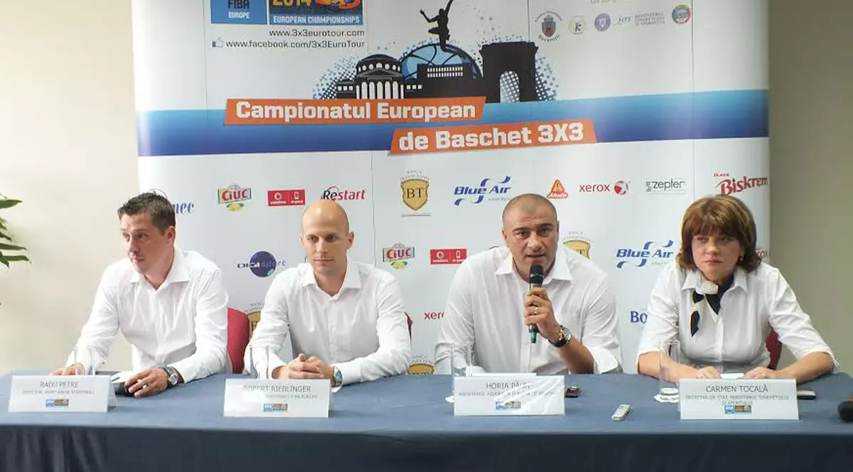 Campionatul European de baschet 3x3 debutează vineri la București