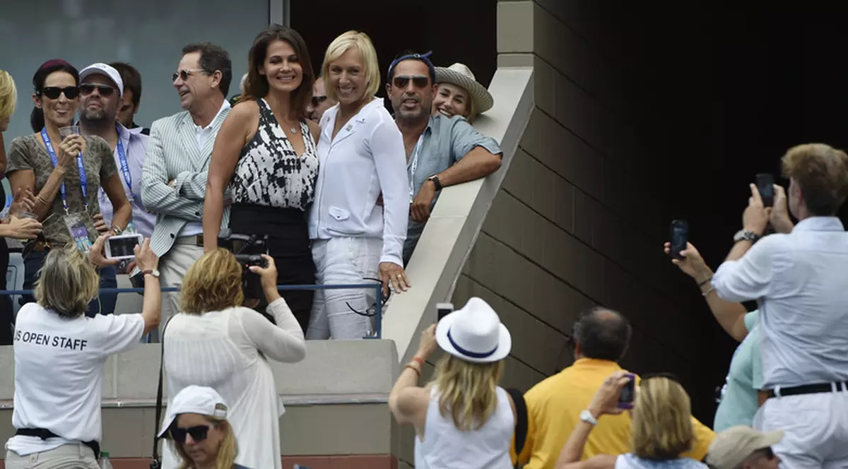 Martina Navratilova și-a cerut în căsătorie iubita la US Open