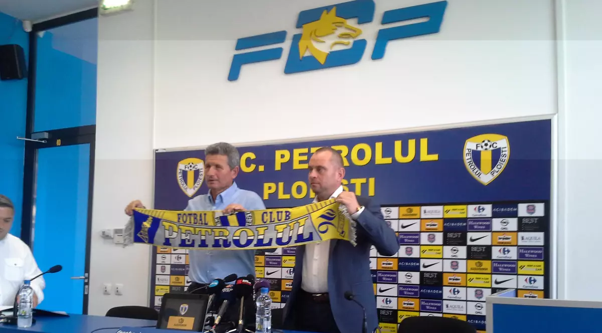 Gigi Mulţescu, prezentat oficial la Petrolul: ”Pot surveni modificări în lot”