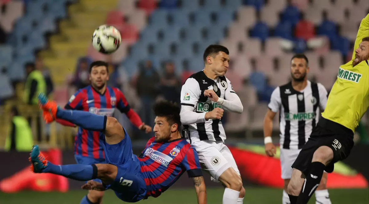 GALERIE FOTO & VIDEO/ Liga I: Steaua - ”U” Cluj 4-1. Încă un festival stelar