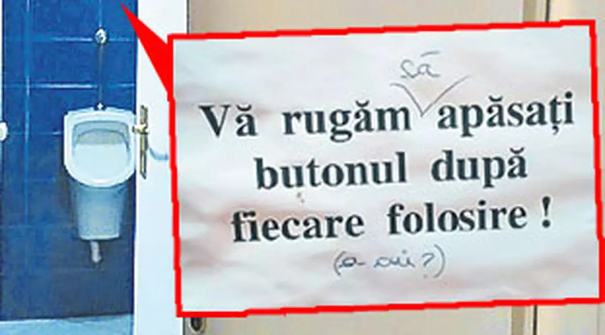 Băieţi, tragem şi noi apa!? Aleșii din Parlament sunt învățați să folosească toaletele