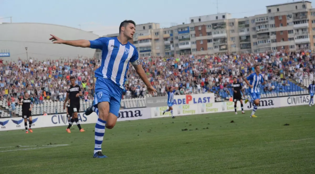 VIDEO /Liga 1: CS U Craiova - Chiajna 1-1. ^Oltenii au obţinut un punct, în prelungiri
