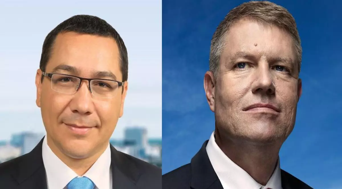 Victor Ponta și Klaus Iohannis, PRIMA CONFRUNTARE TELEVIZATĂ