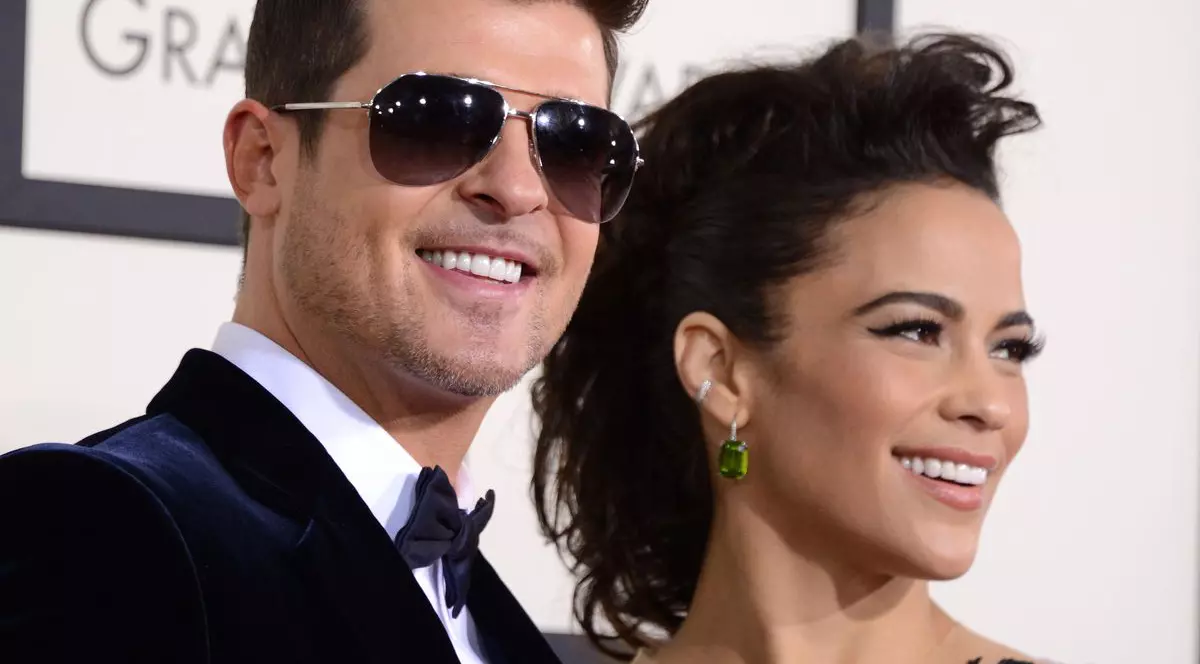 La Hollywood se poate! Robin Thicke a organizat o petrecere pentru un moment TRIST din VIAŢA LUI