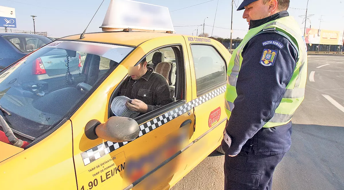 Razie printre taximetriştii de la aeroport