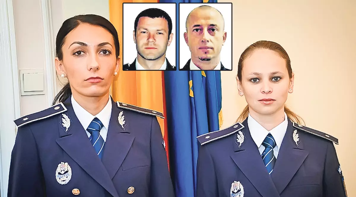 Poliţiste după ce soţii le-au murit în misiune
