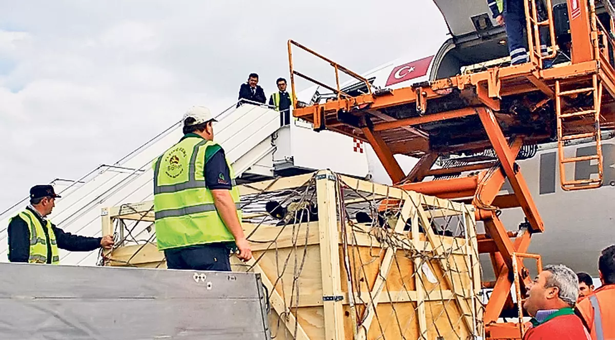 Au dat jos toate vacile din avion la Timișoara