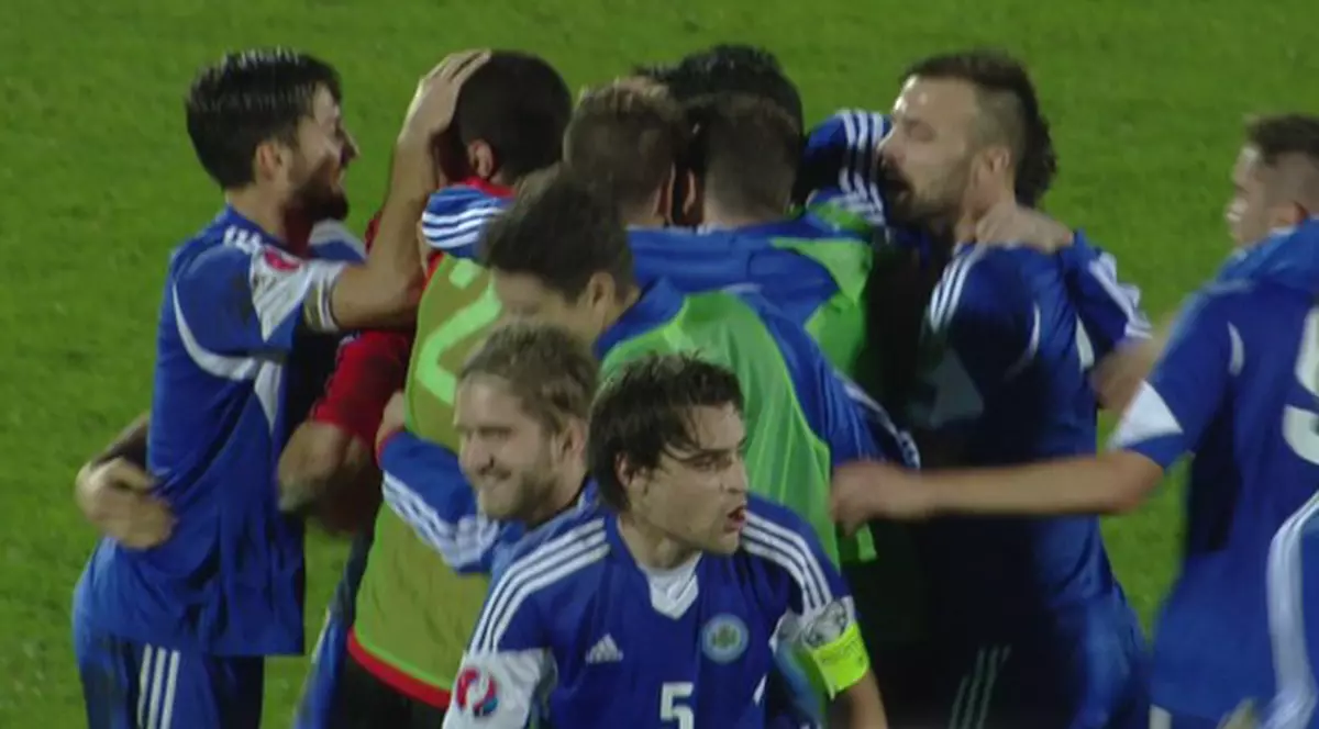 Bucurie în San Marino. Naționala a luat primul punct din istorie în preliminariile europene