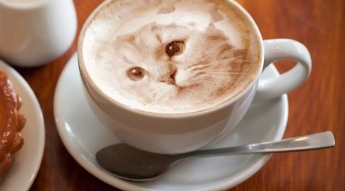 SUPERB! O japoneză face pisicuțe din spuma de pe cafea | GALERIE FOTO