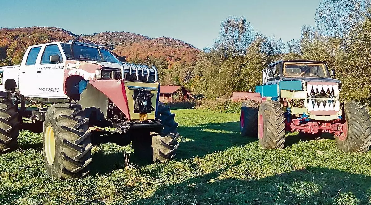 Monștrii pe patru roți | FOTO