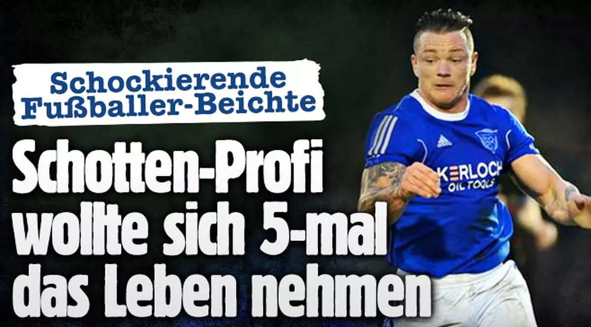 HALUCINANT / Un fotbalist bolnav psihic încearcă de 10 ani să se sinucidă!