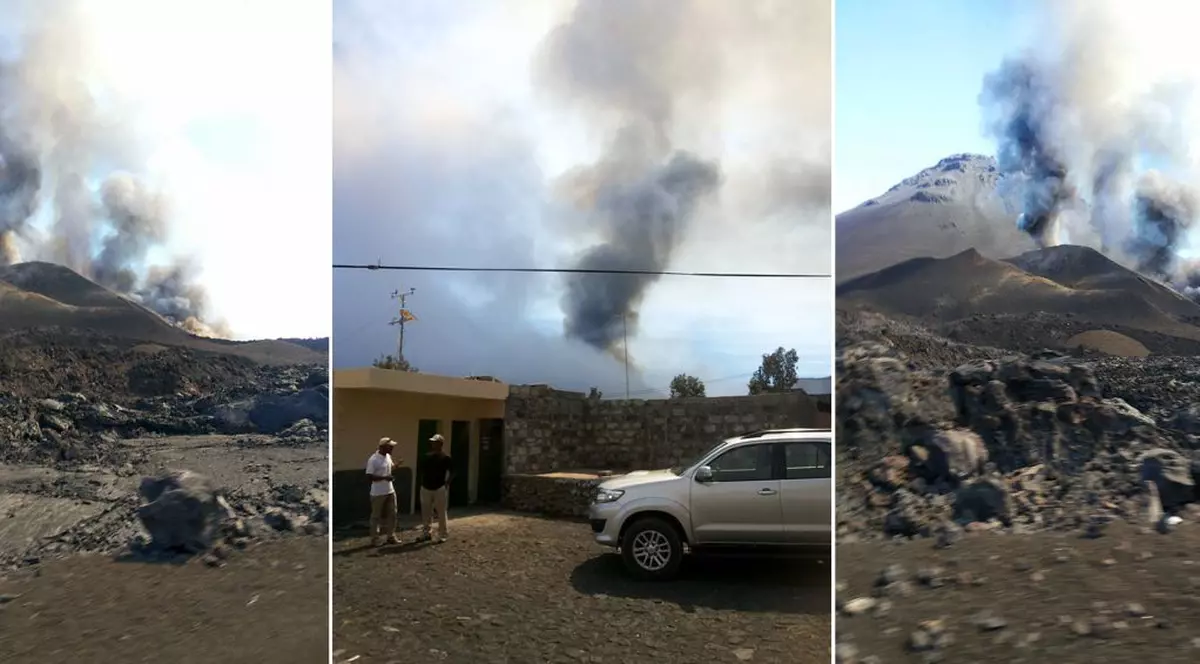 Mii de oameni evacuați în Insulele Capului Verde, după erupția vulcanului Fogo | FOTO 