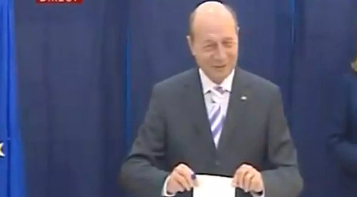 ALEGERI PREZIDENȚIALE 2014. Traian Băsescu, ULTIMUL VOT CA PREȘEDINTE AL României! Iată MESAJUL ACESTUIA