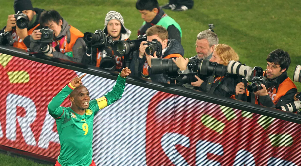 Samuel Eto'o s-a însurat în secret la Milano