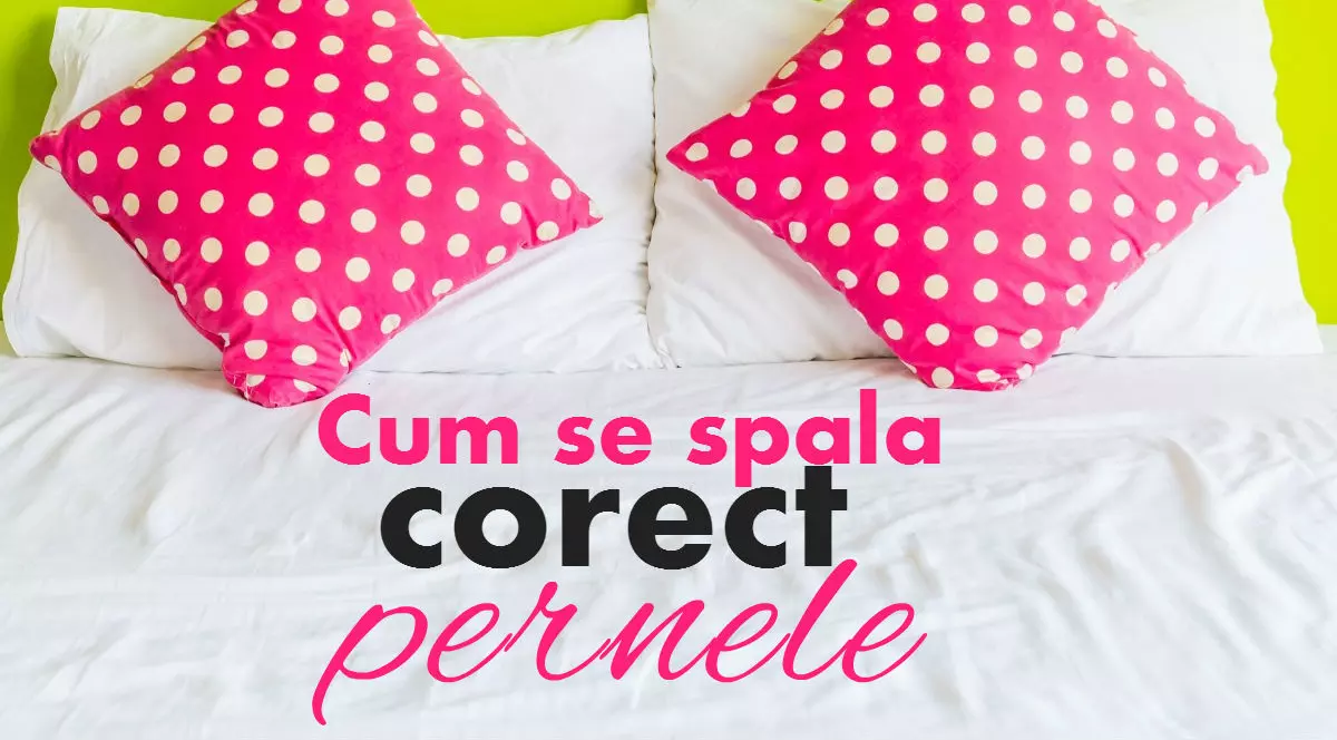 Cum se curăţă corect pernele