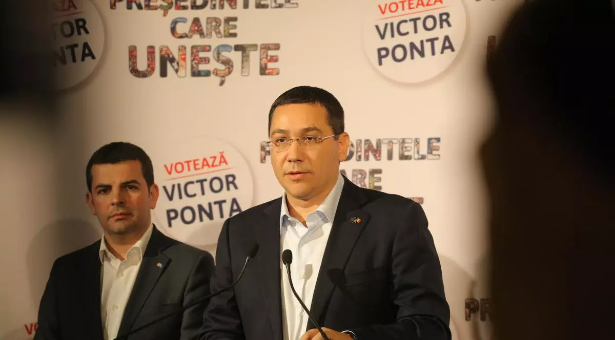 VICTOR PONTA, după câştigarea primului TUR: "Pot să fiu preşedintele tuturor românilor"
