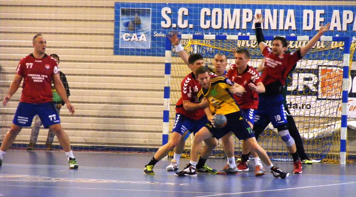Potaissa Turda - HC Vaslui 25-25. Primul egal al sezonului pentru gazde