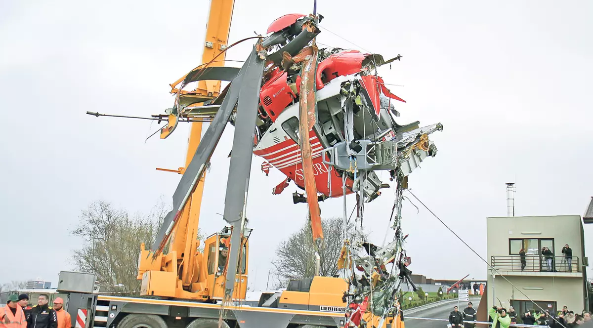 GEST SUBLIM pentru asistenta moartă în accidentul de elicopter