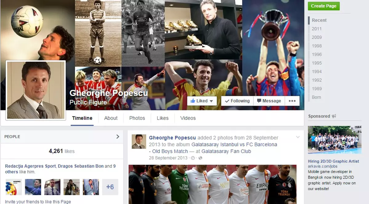 FRF / Incredibil: Răzvan Burleanu a dat ”Like” la o pagină de-a lui Gică Popescu!