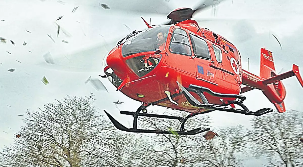 Un elicopter s-a prăbuşit în lacul Siutghiol "Pur şi simplu a căzut cu botul în jos”