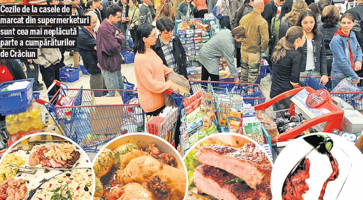 Cu 300 de lei faci festin! Cât plătim pentru un Crăciun îndestulat