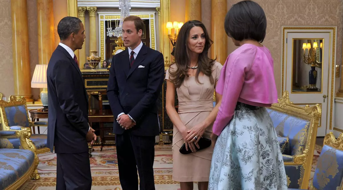 Prințul William și Kate, în vizită la Obama. Cum i-a primit președintele SUA