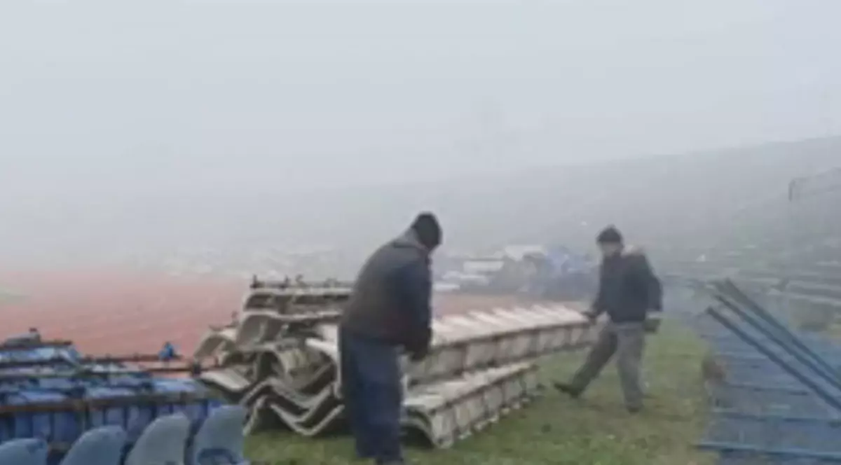 Final de poveste. A început demolarea stadionului ”Ion Oblemenco”!