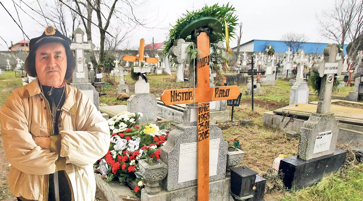 Marian Nistor a organizat o ceremonie modestă pentru fiul lui