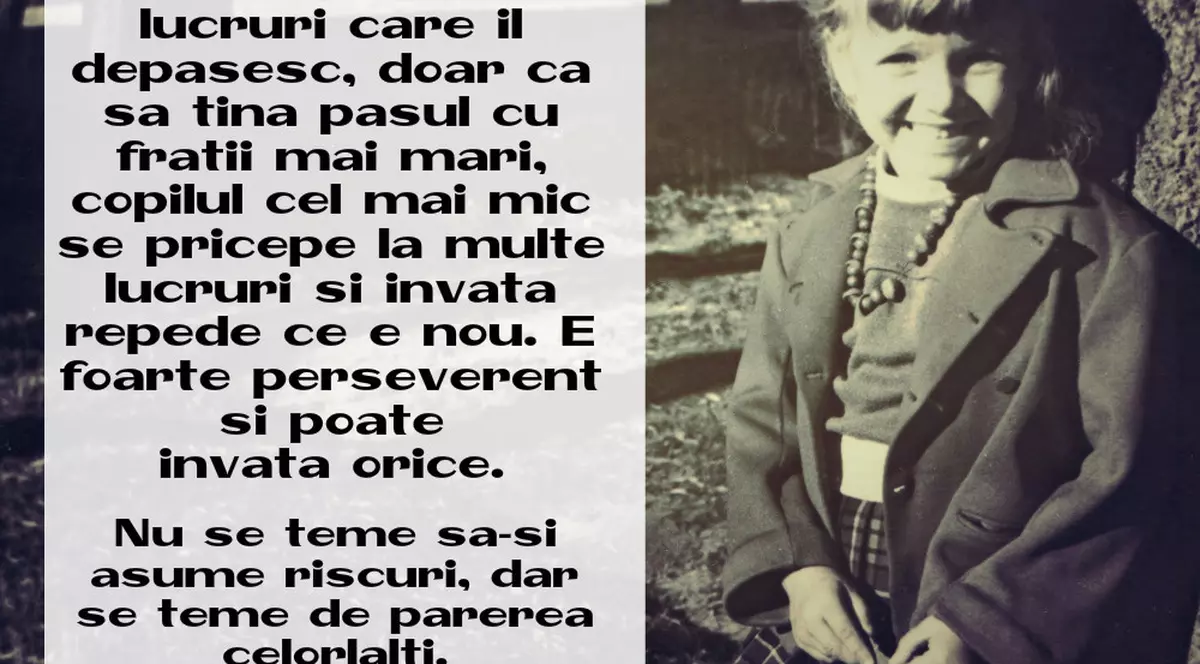 AL CÂTELEA COPIL EŞTI LA PĂRINŢI? VEZI CE SPUNE ASTA DESPRE TINE!