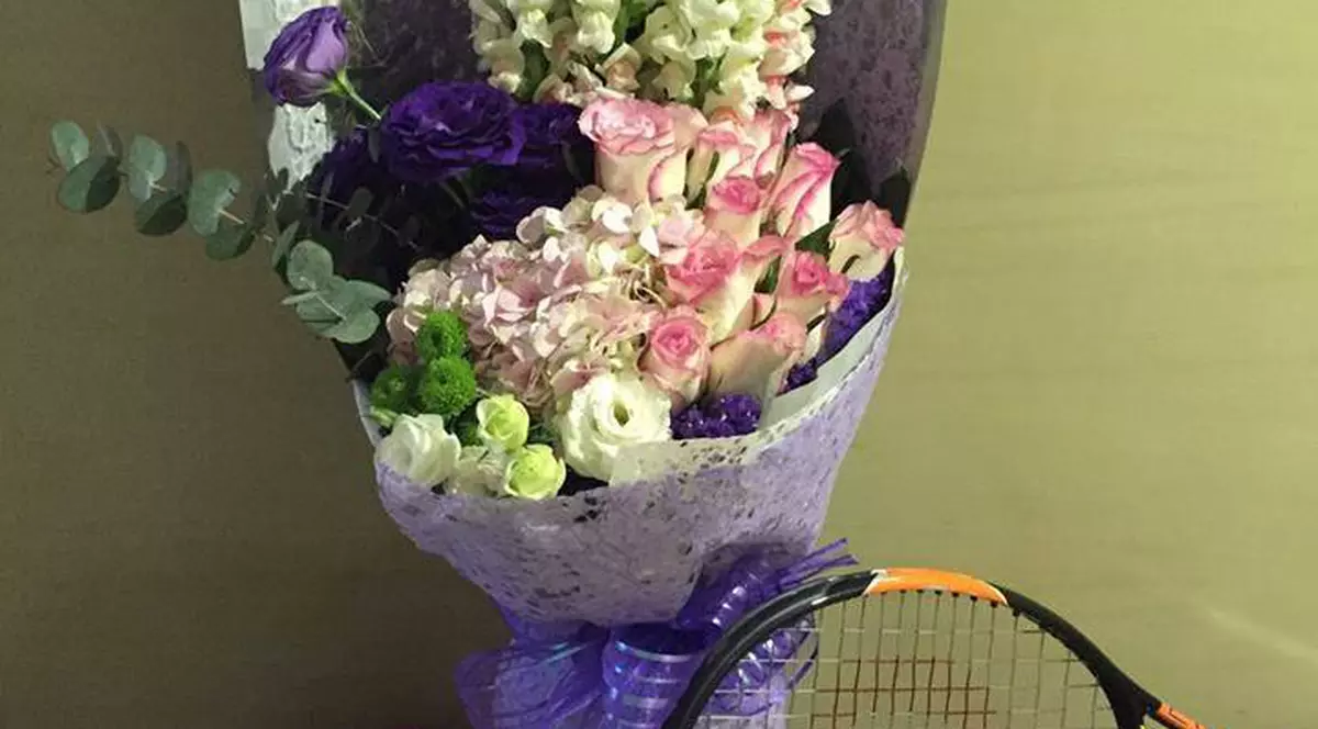 Buchetul Simonei. Ce a postat a treia jucătoare de tenis a lumii pe Facebook