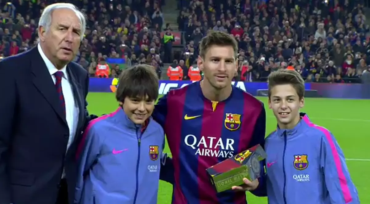 Messi a fost premiat pentru titlul de golgheter all-time în Primera Division / VIDEO