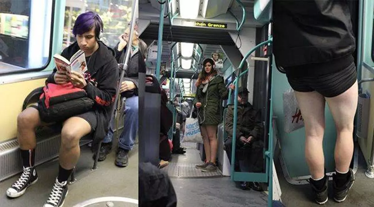 PREMIERĂ! Bucureștenii VOR CĂLĂTORI FĂRĂ PANTALONI în METROU