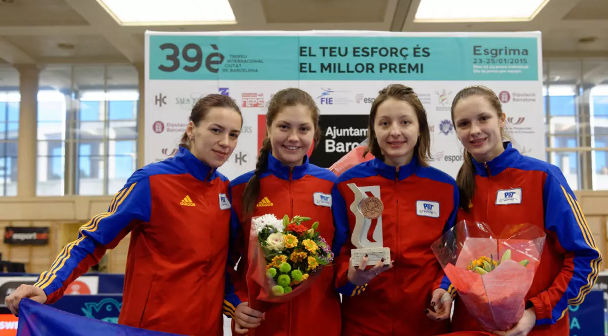 România, pe podium la etapa de Cupă Mondială la spadă feminin