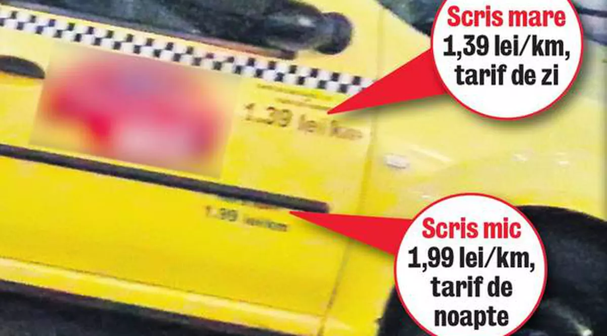 Amenzi de jumătate de million de euro pentru taximetriștii din Bucureşti. S-au înțeles între ei la tarife