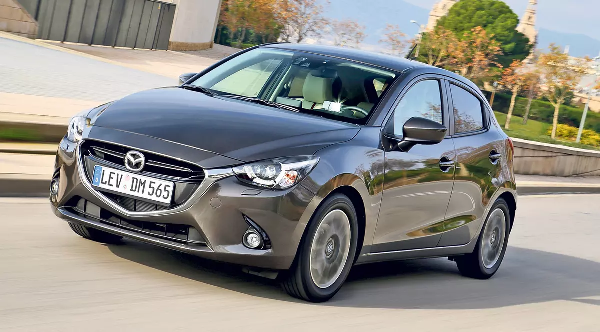 EXCLUSIV | «Jucăria» japoneză! Libertatea a testat pe străzile Barcelonei noua Mazda 2