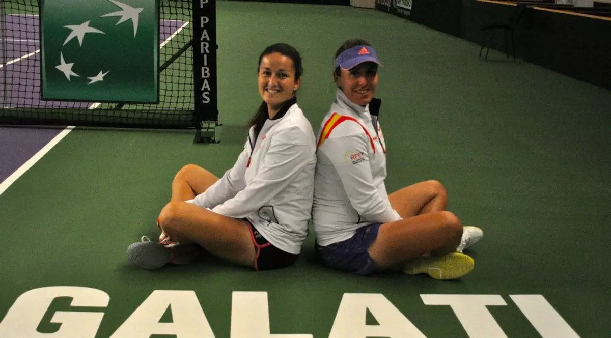 Ibericele s-au reunit pentru confruntarea cu România. Halep și Begu ajung mâine / GALERIE FOTO