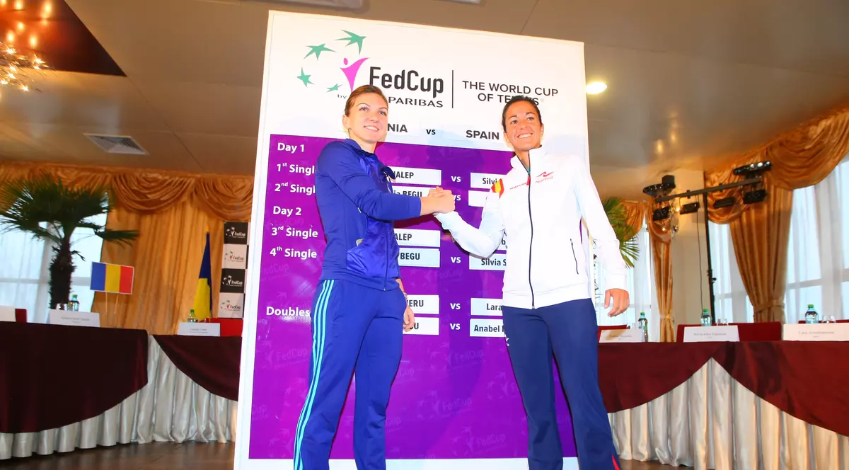 România - Spania, Fed Cup: s-a tras la sorți țintarul / GALERIE FOTO