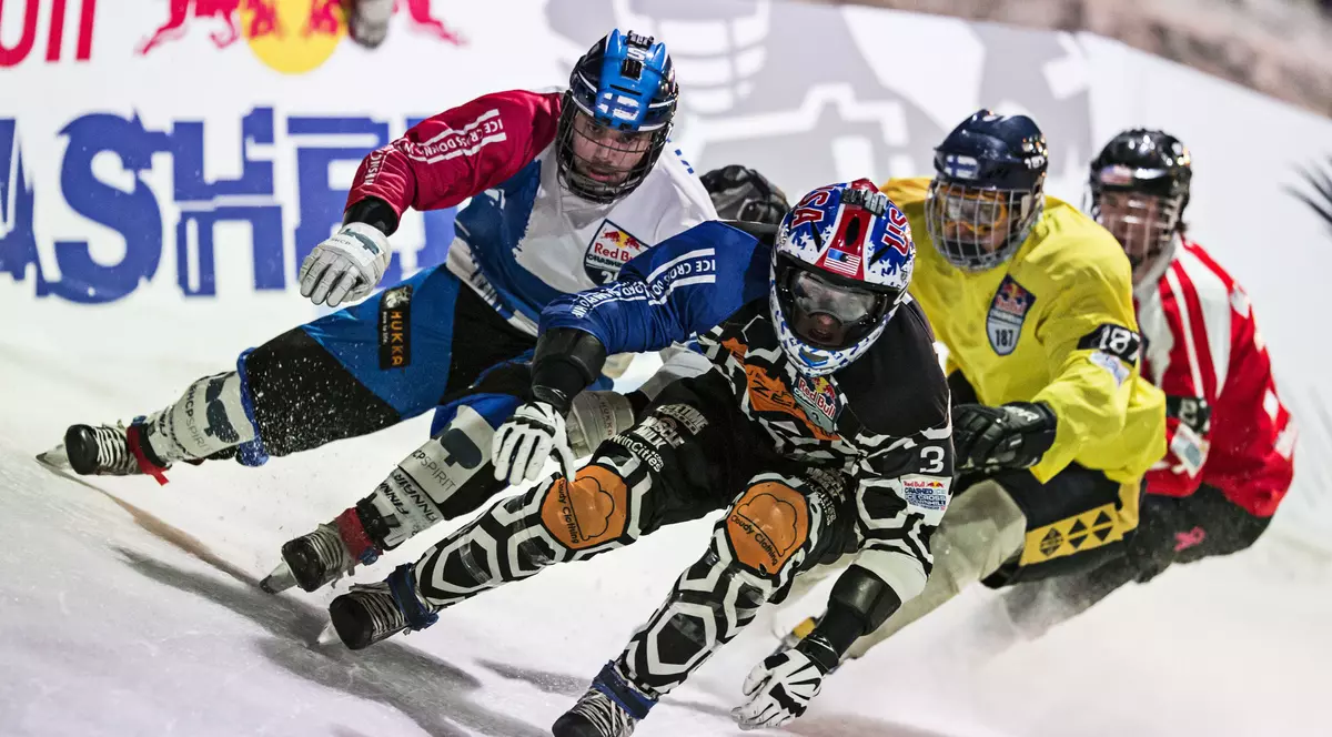 Scott Croxall se impune în premieră în etapa de Ice Cross Downhill, de la Helsinki
